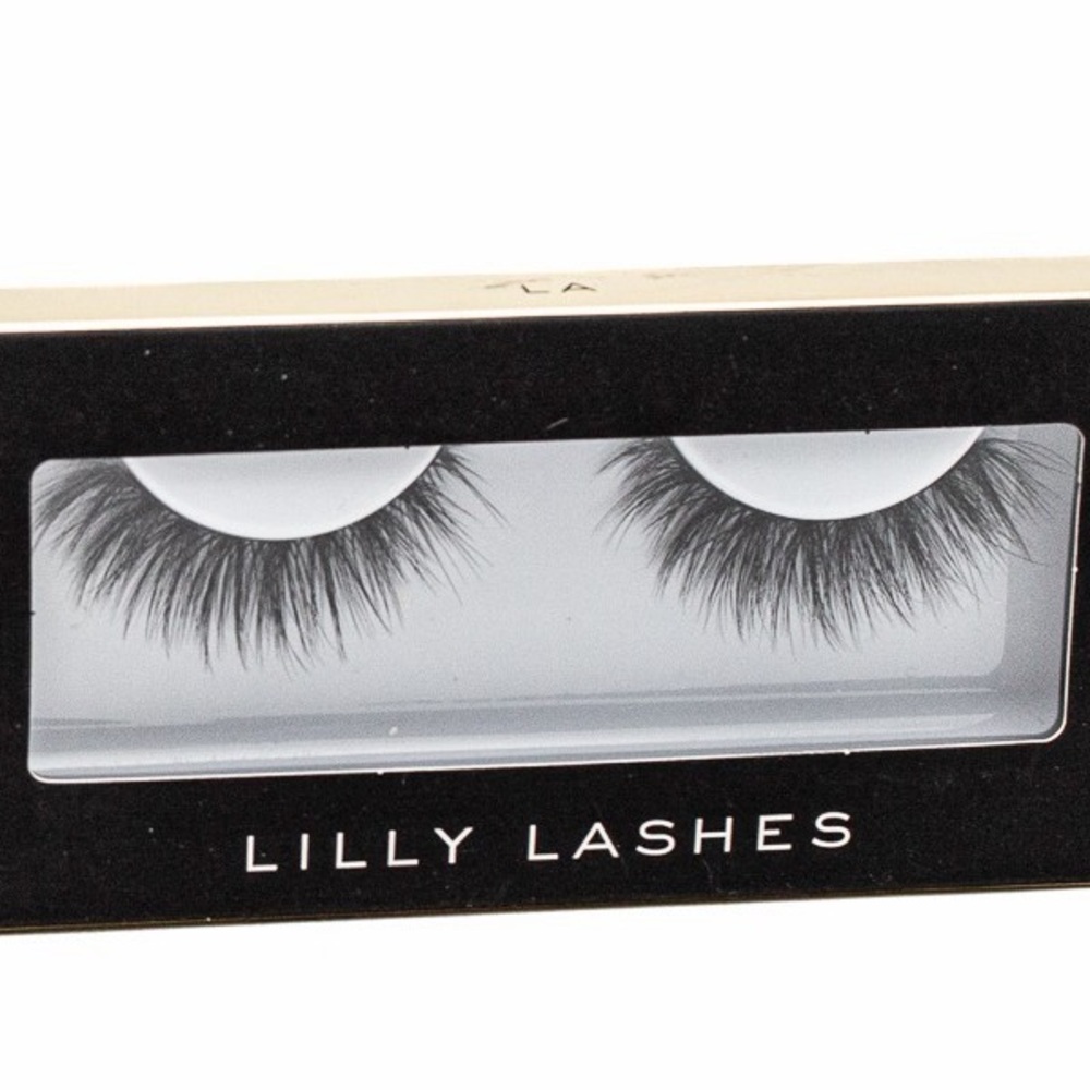 Lilly Lashes Black Faux Mink Wispy False Eyelashes